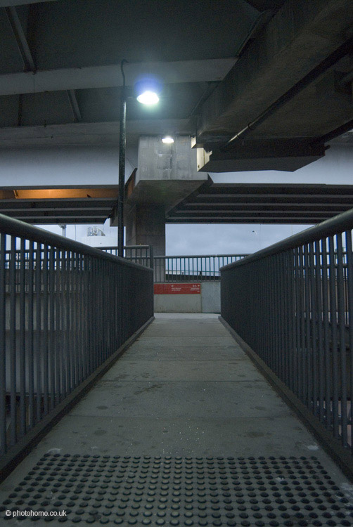 under the western distributor