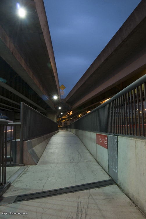 under the western distributor